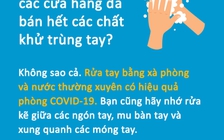 Biện pháp nào diệt và không diệt được virus Corona gây bệnh Covid-19?