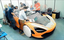Quá trình ghép siêu xe McLaren 720S từ 280.000 khối Lego