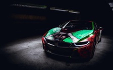 BMW i8 'gian ác' khi mang phong cách nổi loạn Joker