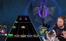 Hoảng hồn fan cuồng hoàn thành 100% bài cực khó của nhóm Pentakill trên Guitar Hero