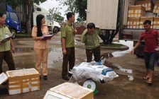 Tiêu hủy gần 5 tấn hải sản nhập lậu