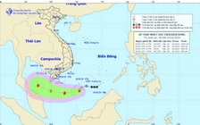 Áp thấp nhiệt đới trên Biển Đông có khả năng mạnh lên thành bão