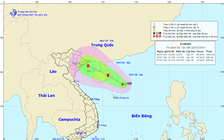 Dự báo thời tiết hôm nay 2.7.2019: Áp thấp nhiệt đới trên biển Đông