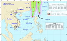 Dự báo thời tiết hôm nay 18.72019: Bão Danas trên biển Đông