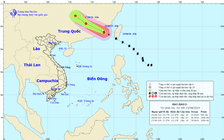 Dự báo thời tiết hôm nay 25.8.2019: Bão Bailu gây gió giật cấp 12