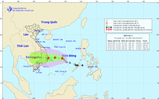 Dự báo thời tiết hôm nay: Đêm 30.10, bão số 5 đi vào đất liền