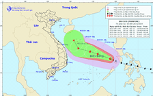 Dự báo thời tiết hôm nay 26.12.2019: Bão số 8 giật cấp 14