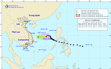 Dự báo thời tiết hôm nay 28.12.2019: Bão số 8 gây gió giật cấp 10