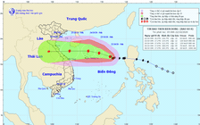 Dự báo thời tiết hôm nay 22.10.2020: Bão số 8 cách quần đảo Hoàng Sa 470 km