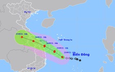 Tin tức thời tiết hôm nay 23.9.2021: Áp thấp nhiệt đới giật cấp 9, có khả năng mạnh lên thành bão