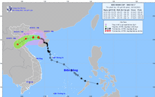 Tin tức thời tiết hôm nay, 10.10.2021: Bão số 7 gây gió giật cấp 10