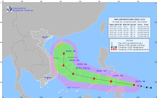 Tin tức thời tiết hôm nay 16.12.2021: Bão Rai gây gió giật cấp 16