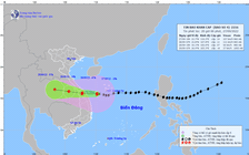 Bão Noru gây gió giật cấp 16, cách Đà Nẵng - Quảng Ngãi 180 km