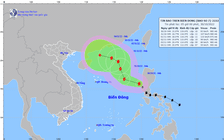 Tin tức thời tiết hôm nay, 30.10.2022: Bão số 7 (bão Nalgea) giật cấp 12