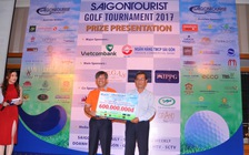 Giải Golf Saigontourist gây quỹ giúp học sinh nghèo
