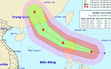 Siêu bão Haima 'đuổi sau lưng' bão Sarika