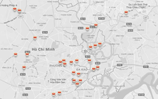Bản đồ các điểm CSGT đo nồng độ cồn với dân nhậu Sài Gòn