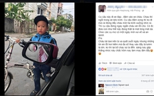 Cháu bé Hải Phòng gây sốt vì đứng lại xin lỗi khi quẹt trúng taxi