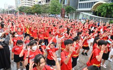 3.000 thiếu nhi cùng nhảy flashmob tại Phố đi bộ Nguyễn Huệ, lập kỷ lục Việt Nam