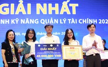 Sinh viên tham gia giải quyết khó khăn của doanh nghiệp nhận giải thưởng 45 triệu đồng