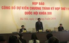 Đầu tháng 4, Quốc hội xem xét quyết định nhân sự Nhà nước