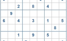 Mời các bạn thử sức với ô số Sudoku 3284 mức độ Khó
