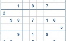 Mời các bạn thử sức với ô số Sudoku 3292 mức độ Khó