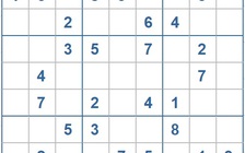 Mời các bạn thử sức với ô số Sudoku 3332 mức độ Khó