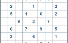 Mời các bạn thử sức với ô số Sudoku 3796 mức độ Khó