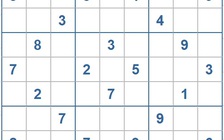 Mời các bạn thử sức với ô số Sudoku 4157 mức độ Khó