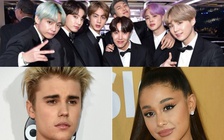 Justin Bieber, Ariana Grande về chung 'nhà' với BTS