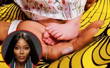 'Báo đen' Naomi Campbell lần đầu làm mẹ ở tuổi 51