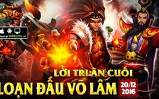 Game mobile Loạn Đấu Võ Lâm nhận kết thúc buồn sau 8 tháng hoạt động