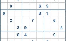 Mời các bạn thử sức với ô số Sudoku 3682 mức độ Khó