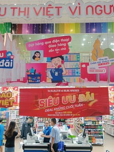 Đồng loạt các siêu thị thuộc Saigon Co.op giảm giá đến 50% cho hàng Việt