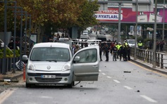 Đánh bom 'khủng bố' ngay tòa nhà Bộ Nội vụ Thổ Nhĩ Kỳ