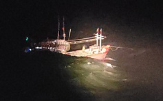 Bình Định: Tàu cá bị chìm cùng thi thể một ngư dân