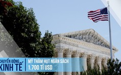 Mỹ thâm hụt ngân sách 1.700 tỉ USD