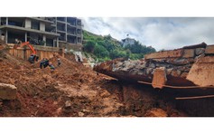 Đà Lạt: Tiếp tục xử lý sự cố sạt trượt đất ở đường Yên Thế