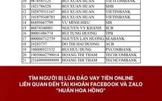 Nhiều tài khoản mạng xã hội giả ‘Huấn hoa hồng’ để lừa đảo chiếm đoạt tài sản