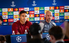 HLV Erik Ten Hag lên tiếng về tin đồn rạn nứt với Raphael Varane