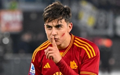 Dybala giải thích cách ăn mừng sau khi giúp AS Roma thắng trận, áp sát tốp 4