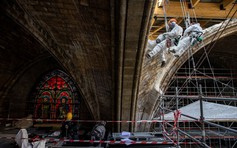 Bên trong công trình trùng tu Nhà thờ Đức Bà tiêu tốn 760 triệu USD