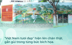 Tranh bích họa 'Việt Nam tươi đẹp': Diện mạo mới cho các bức tường tại TP.HCM