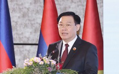 Chủ tịch Quốc hội đề xuất biện pháp hợp tác ba Quốc hội Campuchia - Lào - Việt Nam