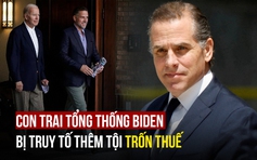 Con Tổng thống Biden bị truy tố vì trốn thuế triệu USD để dùng ma túy, sống xa hoa