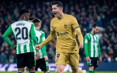 Kết quả La Liga: Lewandowski lập công, Barcelona xây chắc ngôi đầu