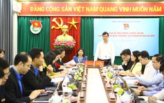 Ban Bí thư T.Ư Đoàn làm việc với Thành đoàn Hà Nội