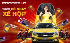 Poongsan chào xuân Quý Mão với chương trình quay thưởng trúng xế sang quà xịn