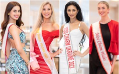Dàn hoa hậu quốc tế 'đổ bộ' đến Việt Nam tranh vương miện Miss Charm